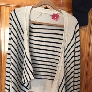 Calypso st Barth cashmere nautical draped cardigan